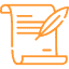 orange scroll