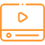 orange video image